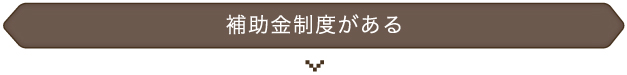 補助金制度がある